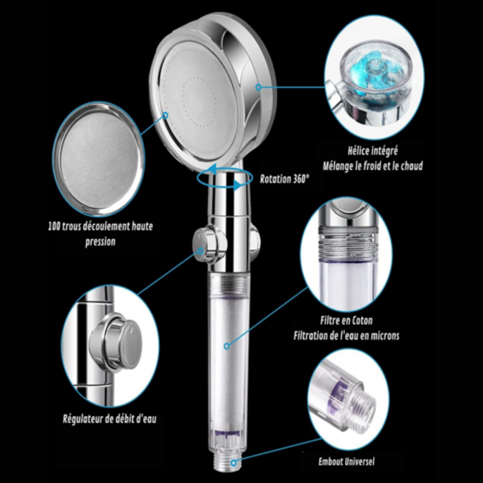 DOUCHETTE ECO TORNADO SAVE WATER POWER — image 6