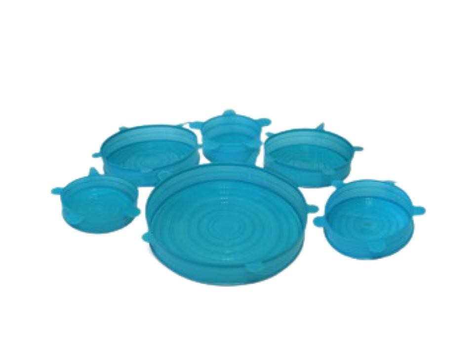 COUVERCLE HERMETIQUE SILICOFRESH LOT DE 6
