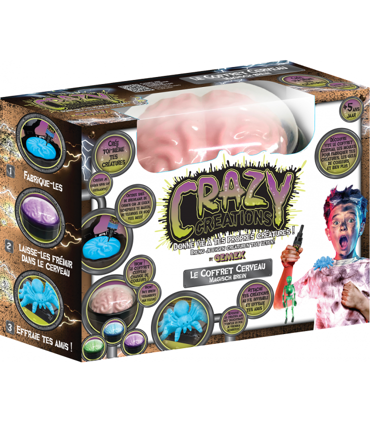 GEMEX COFFRET CRAZY CREATION
