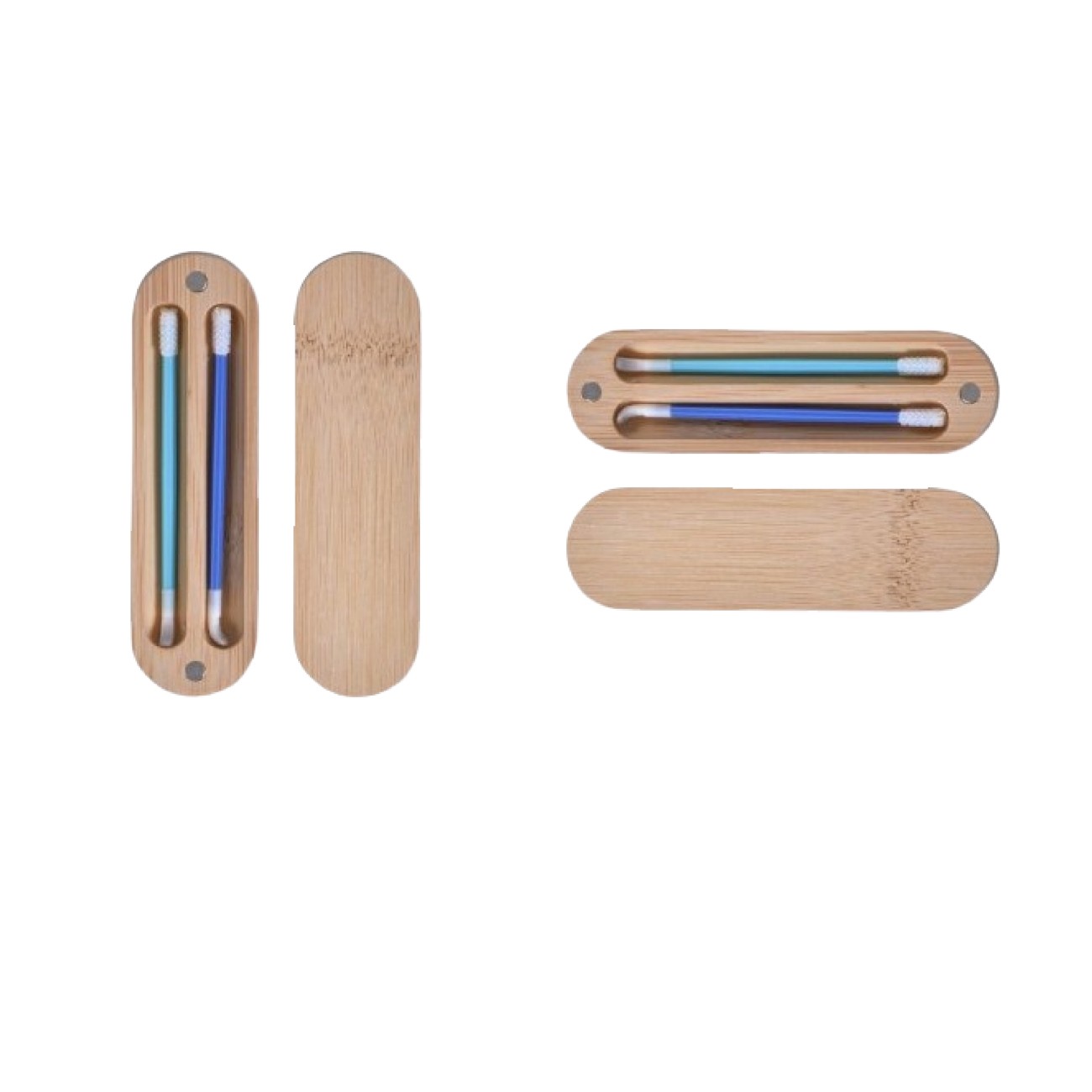 SET DE 4 COTON TIGES REUTILISABLES SILICLEAN OFFRE SPECIALE