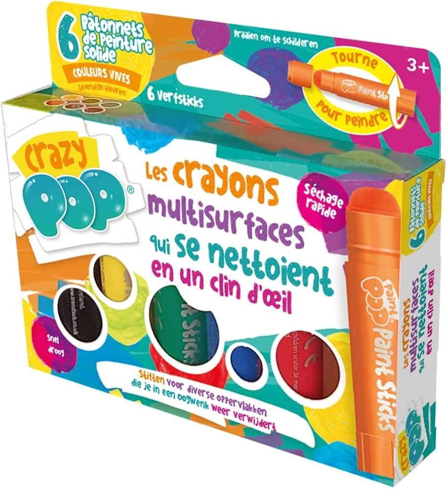 PAINT CRAZY POP CRAYON MULTISURFACES — image 3