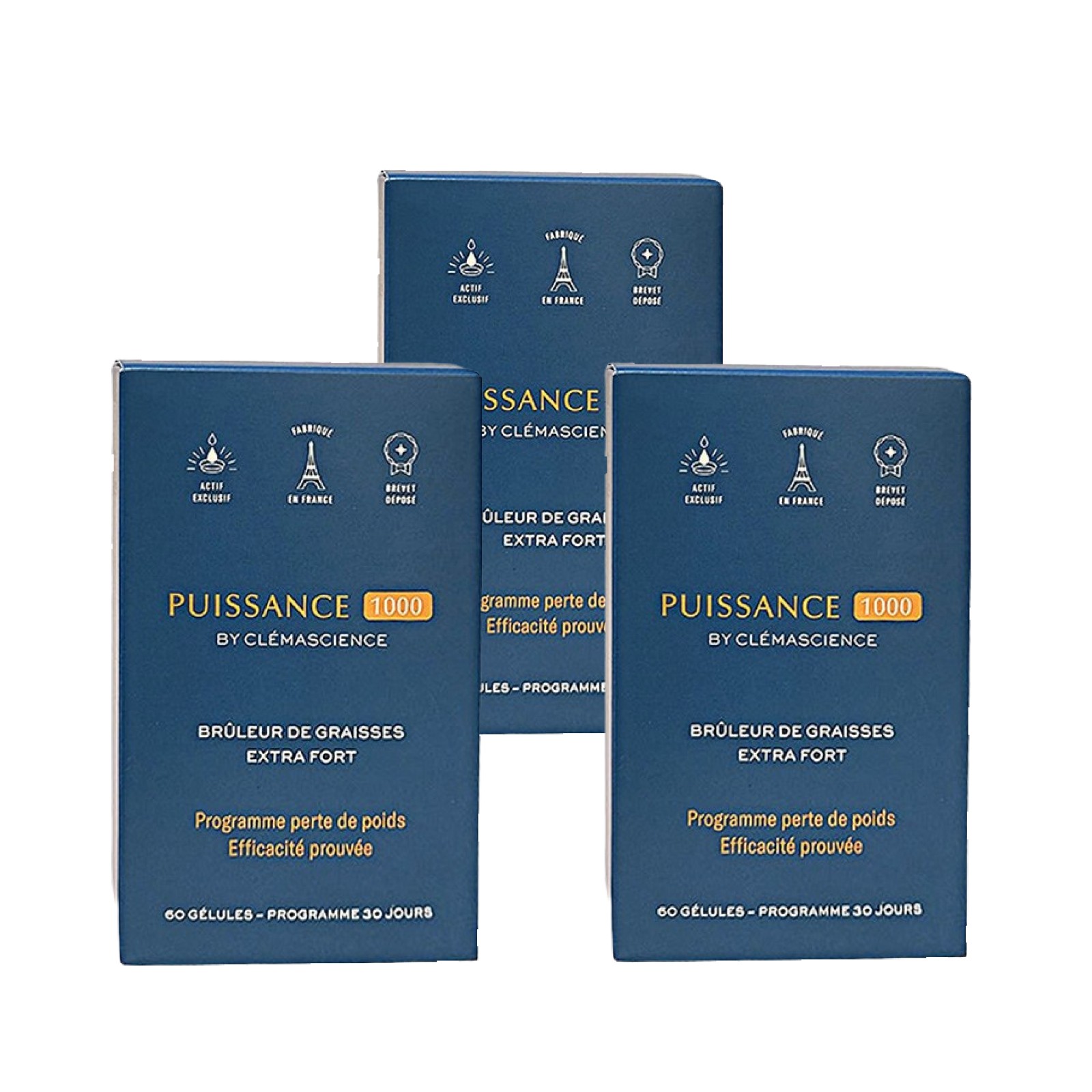 METHODE PUISSANCE 1000 LOT DE 3