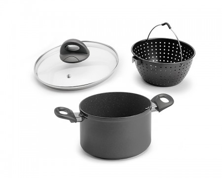 FAITOUT BONAFIT GOURMANDO + PASSOIRE + COUVERCLE