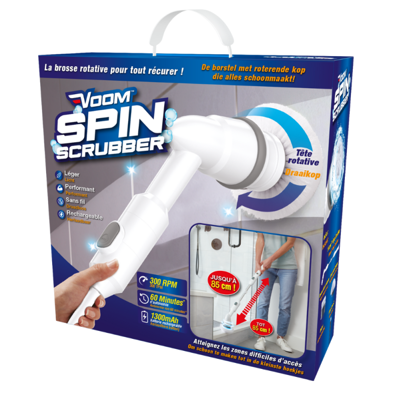 VOOM SPIN SCRUBBER BROSSE ROTATIVE — image 2