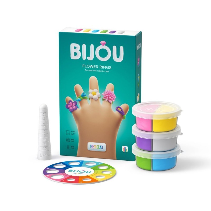 PATE A MODELER HEY CLAY® COFFRET BAGUES — image 12