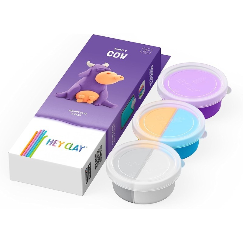 PATE A MODELER HEY CLAY® PETIT COFFRET DE 1