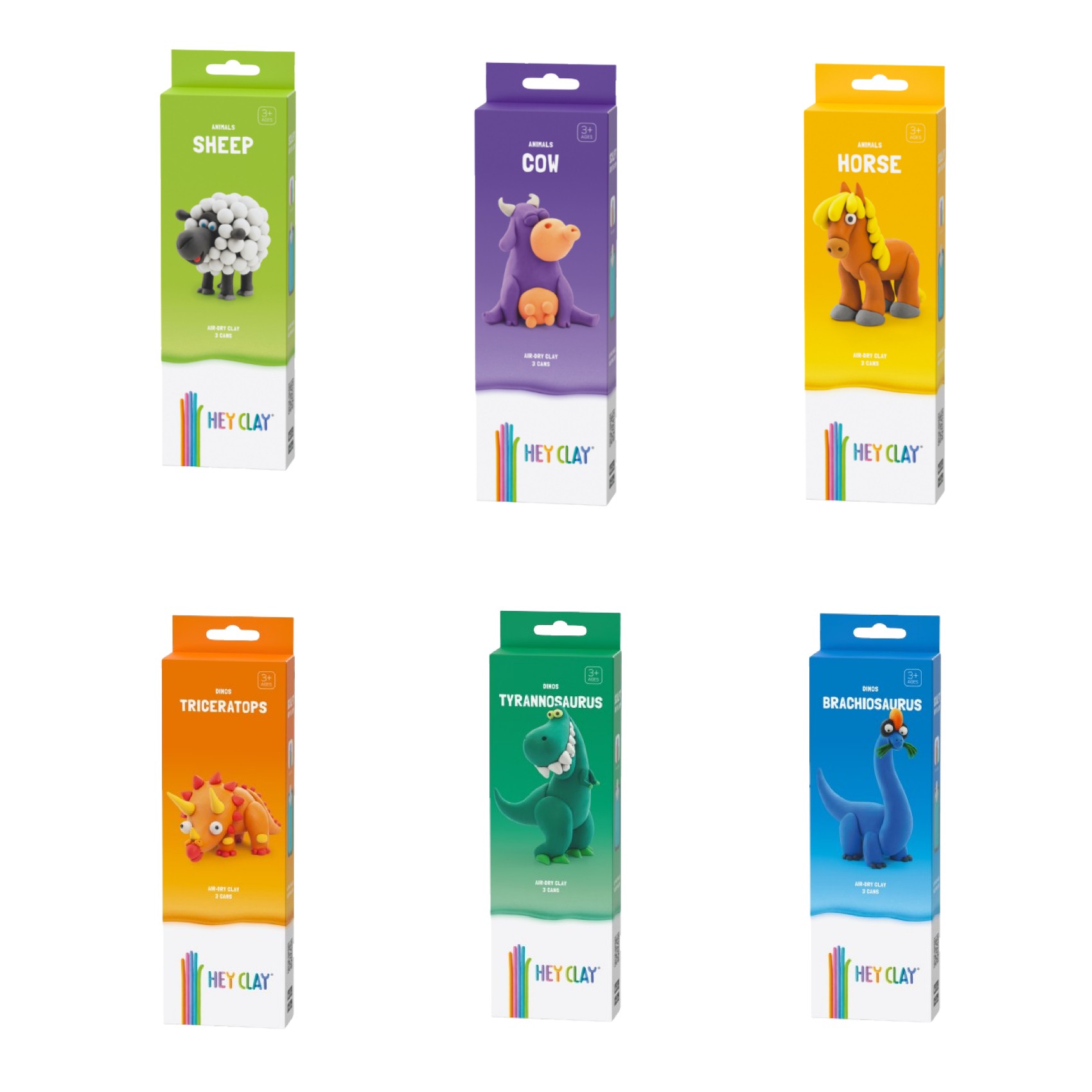 PATE A MODELER HEY CLAY® PETIT COFFRET DE 1
