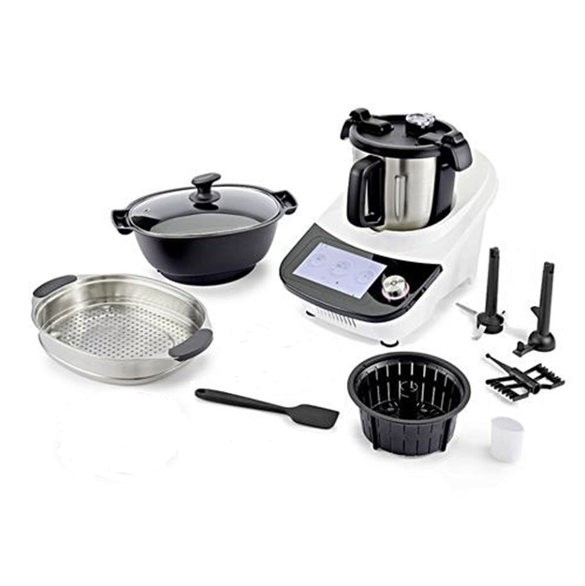 COMPACT COOK DELUXE XL + PANIER VAPEUR + DECOUPE LEGUMES — image 1