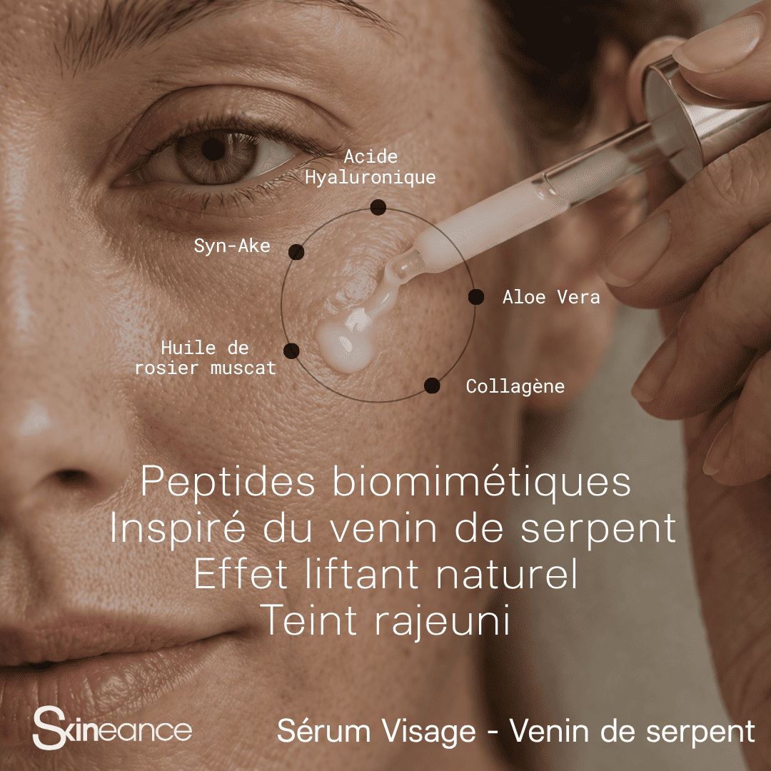 VENIN DE SERPENT SERUM VISAGE
