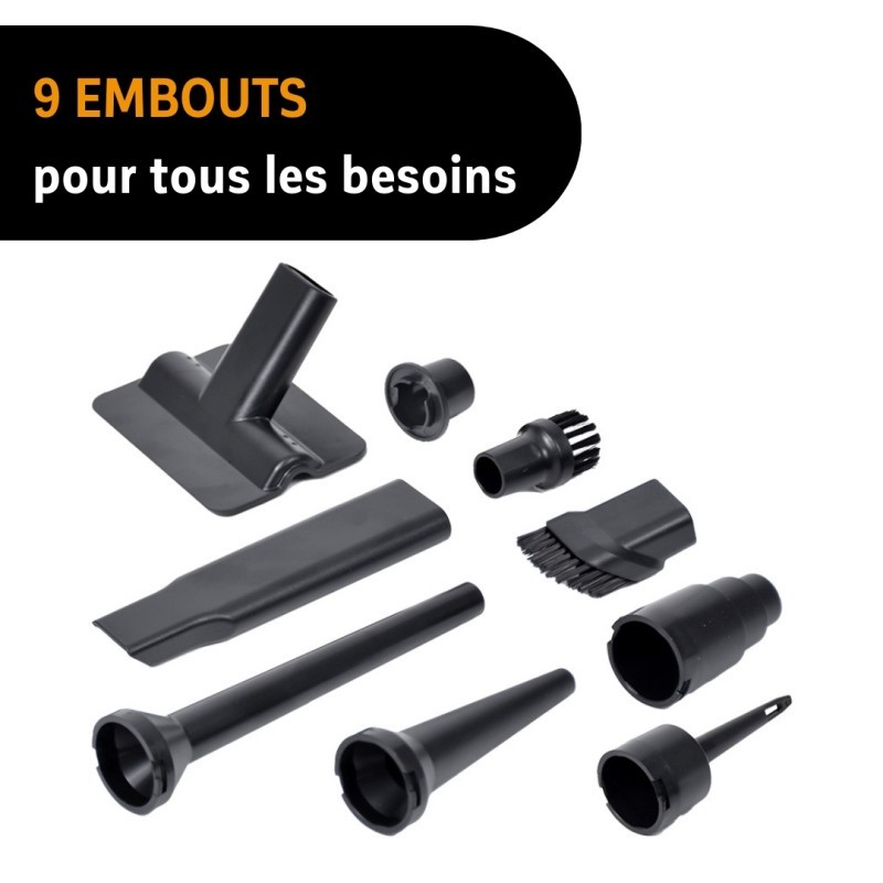 ASPIRATEUR SOUFFLEUR 4 EN 1 POWERVAC