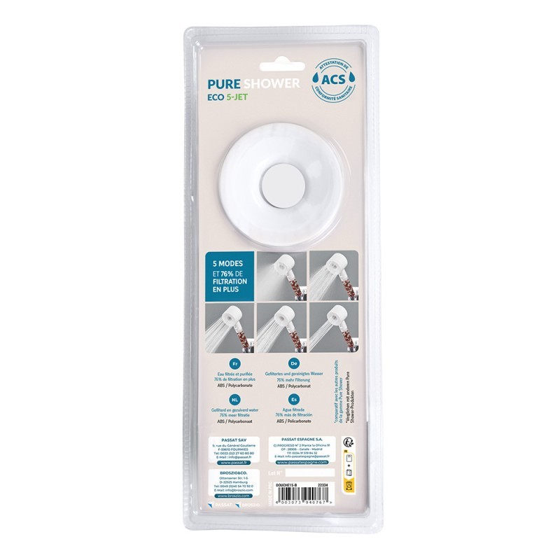 DOUCHETTE PURE SHOWER ECO 5 JETS — image 11