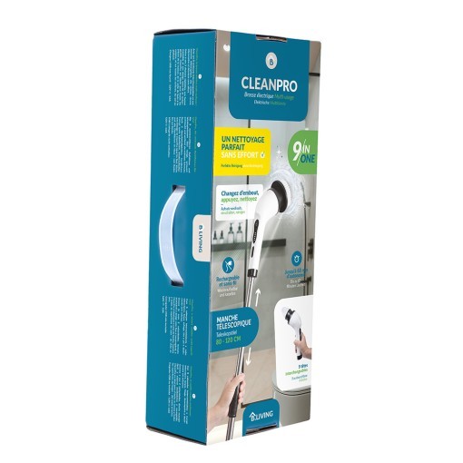 CLEANPRO BROSSE ELECTRIQUE 9 EN 1