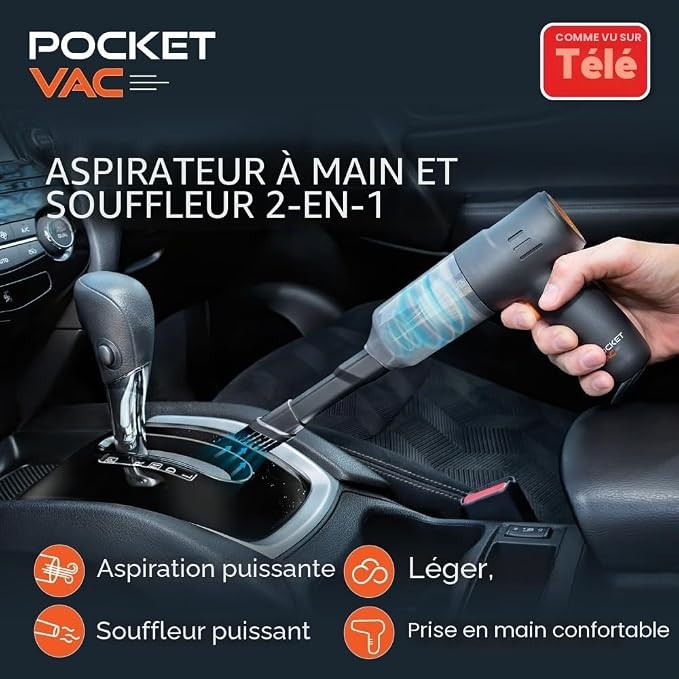 POCKET VAC ASPIRATEUR SOUFFLEUR — image 3