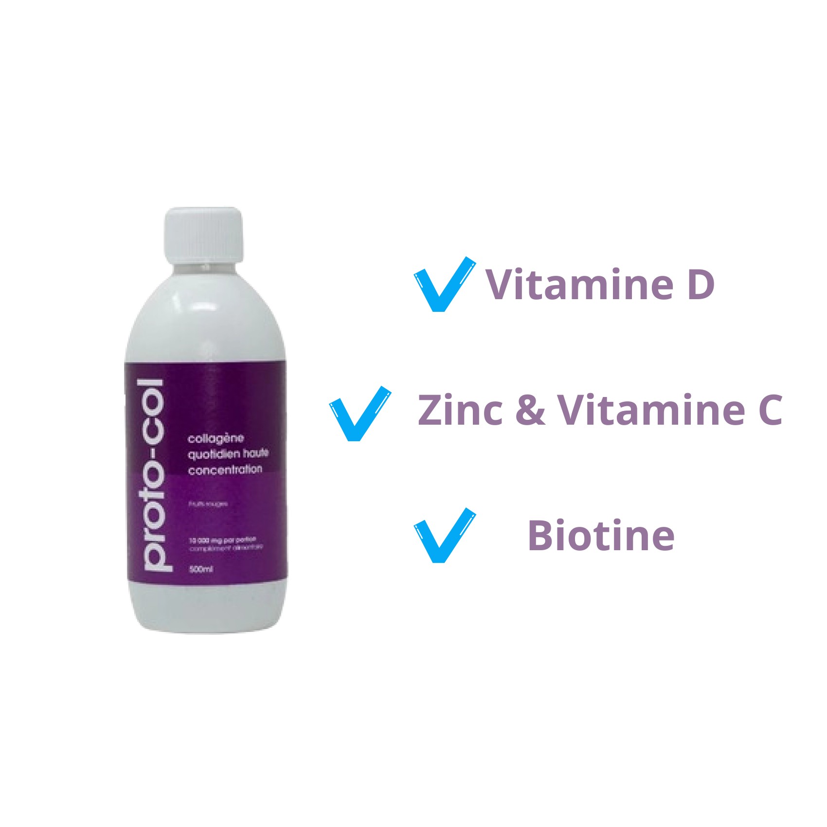 CURE PROTOCOL COLLAGENE A BOIRE LOT DE 2