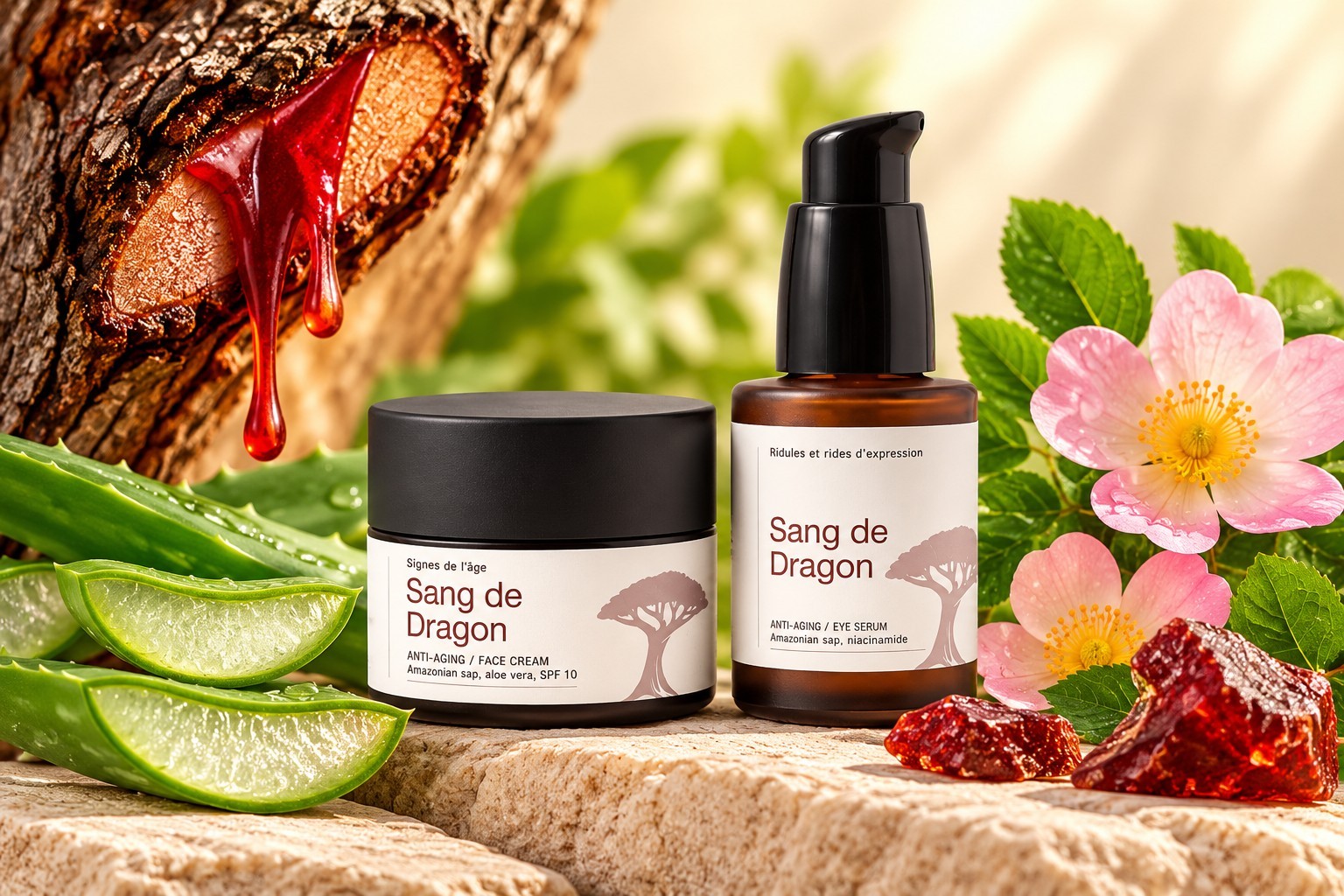 SANG DE DRAGON DUO CREME DE JOUR + SERUM YEUX